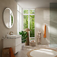 HANSGROHE - Hansgrohe Tecturis S mitigeur monocommande de lavabo éco CoolStart, bonde Push-Open, bronze brossé (73320140) - vignette