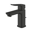 GROHE - Grohe Dice mitigeur monocommande de lavabo à levier avec vidage, noir mat (1018562430) - vignette