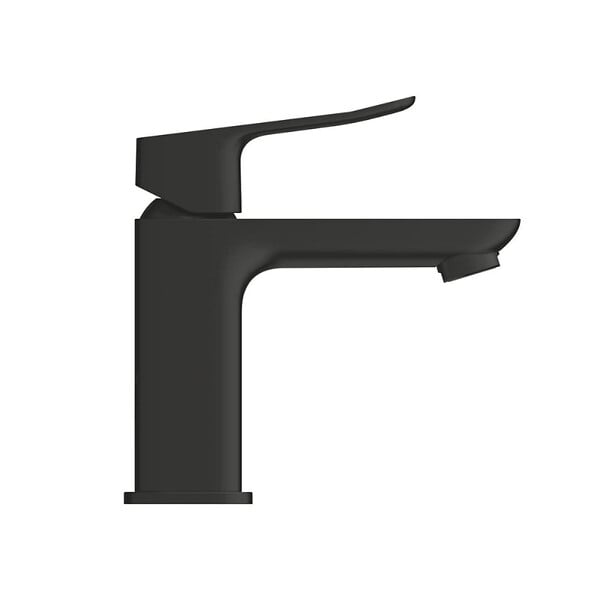 GROHE - Grohe Dice mitigeur monocommande de lavabo à levier avec vidage Clic-Clac, noir mat (1018572430) - large