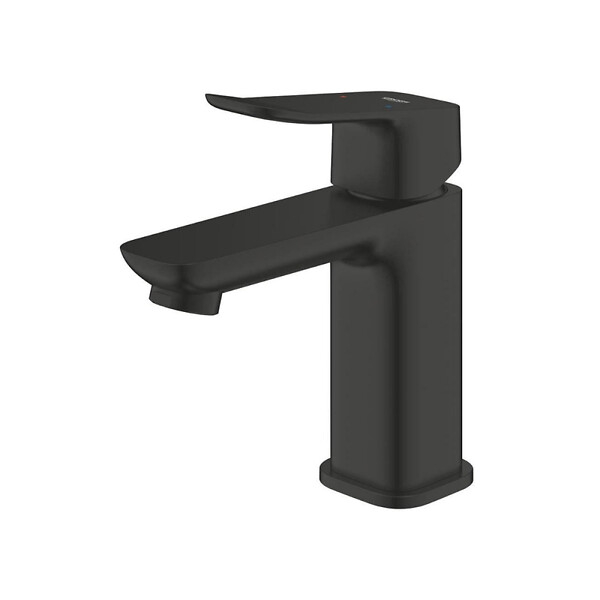 GROHE - Grohe Dice mitigeur monocommande de lavabo à levier avec vidage Clic-Clac, noir mat (1018572430) - large
