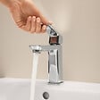 GROHE - Grohe Dice mitigeur monocommande de lavabo à levier avec vidage Clic-Clac, chrome brillant (1018330000) - vignette
