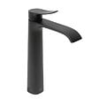 SWISS AQUA TECHNOLOGIES - Swiss Aqua Technologies Infinitio mitigeur de lavabo haut, sans vidage, noir mat (SATBSINF285C) - vignette