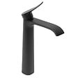 SWISS AQUA TECHNOLOGIES - Swiss Aqua Technologies Infinitio mitigeur de lavabo haut, sans vidage, noir mat (SATBSINF285C) - vignette