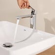 GROHE - Grohe Dice mitigeur monocommande de lavabo XL à levier, sans vidage, chrome brillant (1018920000) - vignette