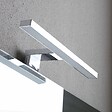 KIAMAMI VALENTINA - Meuble De Salle De Bains 90Cm Chêne Naturel Avec Lavabo Blanc Et Miroir | Valentina - vignette