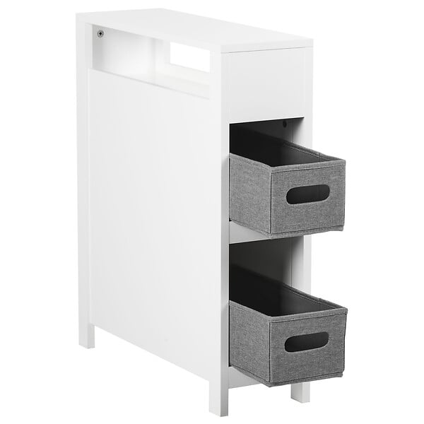 BELIANI - Meuble haut CACHI 20 cm Blanc - large