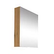 SWISS AQUA TECHNOLOGIES - Swiss Aqua Technologies B-Way 60x75 cm armoire de salle de bain en chêne lamellé-collé avec miroir intégré (BWAY60CABOAK) - vignette