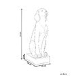 BELIANI - Statue de jardin NAIROBI Chien Vert - vignette