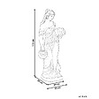 BELIANI - Statue de jardin TRYPOLIS Femme Vert - vignette