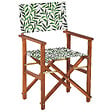BELIANI - Lot de 2 chaises de jardin CINE Acacia Marron foncé - vignette