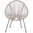 BELIANI - Chaise de jardin ACAPULCO II Gris clair - vignette