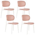 BELIANI - Lot de 4 chaises de jardin MUSANO Rose pastel - vignette