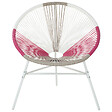 BELIANI - Chaise de jardin ACAPULCO Rose fushia - vignette