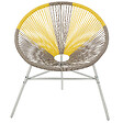 BELIANI - Lot de 2 chaises de jardin ACAPULCO Taupe - vignette