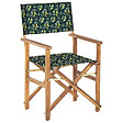 BELIANI - Lot de 2 chaises de jardin CINE Acacia Vert foncé - vignette
