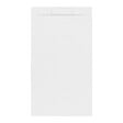 SWISS AQUA TECHNOLOGIES - Swiss Aqua Technologies Fusion Receveur de douche 100x80cm en marbre coulé, sans siphon, blanc (SATFU10080BL) - vignette
