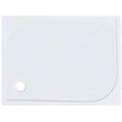 SWISS AQUA TECHNOLOGIES - Swiss Aqua Technologies Limnew 100x80 cm receveur de douche rectangulaire, marbre coulé, blanc (LIMNEW10080) - vignette