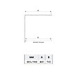 KIAMAMI VALENTINA - Cabine De Douche Crystal 6Mm Anti-Accident 80X150 Transparente | Dream - vignette