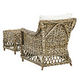 BELIANI - Fauteuil de jardin RIBOLLA Rotin Naturel - vignette