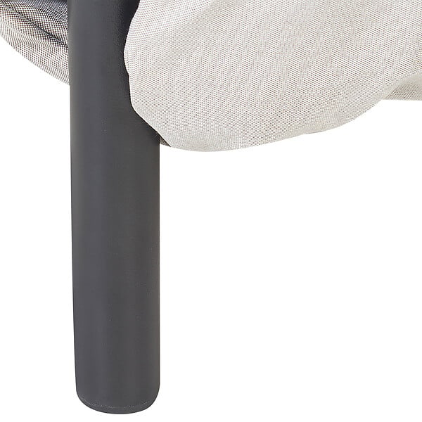 BELIANI - Fauteuil de jardin ESPERIA Métal Gris - large
