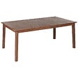 BELIANI - Salle à manger de jardin 8 places CESANA Marron foncé Acacia - vignette