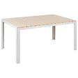BELIANI - Salle à manger de jardin 6 places COMO Beige - vignette