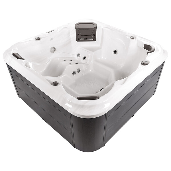 BELIANI - Spa d'extérieur avec LED TULAROSA Blanc - large