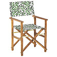 BELIANI - Lot de 2 chaises de jardin CINE Acacia Gris - vignette