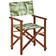 BELIANI - Lot de 2 chaises de jardin CINE Acacia Vert clair - vignette