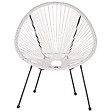 BELIANI - Chaise de jardin ACAPULCO II Blanc - vignette