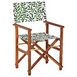 BELIANI - Lot de 2 chaises de jardin CINE Acacia Marron foncé - vignette