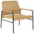 BELIANI - Lot de 2 chaises de jardin PRASIMO Naturel - vignette