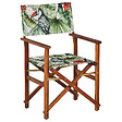 BELIANI - Lot de 2 chaises de jardin CINE Acacia Vert - vignette