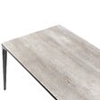 BELIANI - Table de salle à manger de jardin SOVARETO 180 cm 90 cm Imitation bois Gris clair - vignette