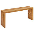BELIANI - Table basse de jardin BELLANO 150 cm 35 cm Acacia Marron - vignette