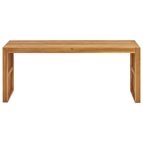 BELIANI - Table basse de jardin BELLANO 150 cm 35 cm Acacia Marron - large