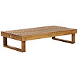 BELIANI - Table basse de jardin MARETTIMO 60 cm 110 cm Bois d\'acacia certifié Marron - vignette