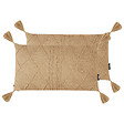 BELIANI - Lot de 2 coussins décoratifs CAESIA Coton 30 x 50 cm Beige Unicolore - vignette