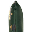 BELIANI - Lot de 2 coussins décoratifs GOLDSPRUCE Velours 45 x 45 cm Vert Motif de Noël - vignette