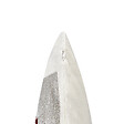 BELIANI - Lot de 2 coussins décoratifs JELLIES Velours 45 x 45 cm Blanc cassé - vignette