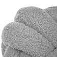 BELIANI - Lot de 2 coussins décoratifs MALNI Bouclé 19 x 19 cm Gris Unicolore - vignette