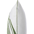 BELIANI - Lot de 2 coussins décoratifs AZAMI Coton 45 x 45 cm Vert foncé Motif de plante - vignette