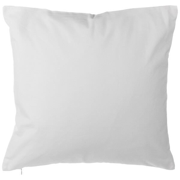 BELIANI - Lot de 2 coussins décoratifs YASMIN Coton 45 x 45 cm Blanc Doré Noir Motif de plante - large