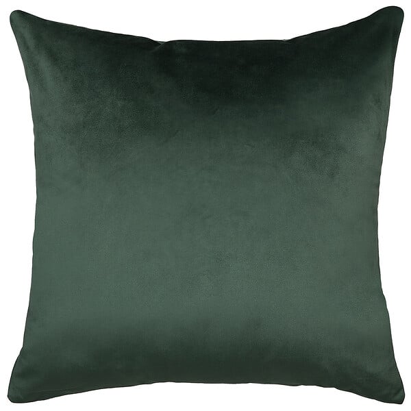 BELIANI - Lot de 2 coussins décoratifs MISTLETOE Velours 45 x 45 cm Vert Doré Motif de plante - large