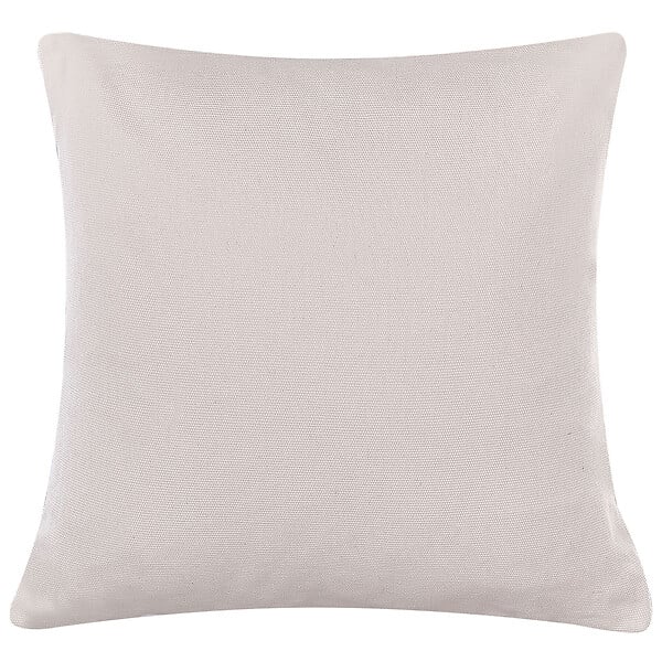 BELIANI - Lot de 2 coussins décoratifs TULIPA 45 x 45 cm Taupe - large