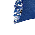 BELIANI - Lot de 2 coussins décoratifs MABA Coton 50 x 35 cm Bleu marine Unicolore - vignette