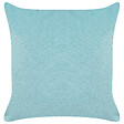 BELIANI - Lot de 2 coussins décoratifs CONEFLOWER 45 x 45 cm Bleu clair À rayure - vignette