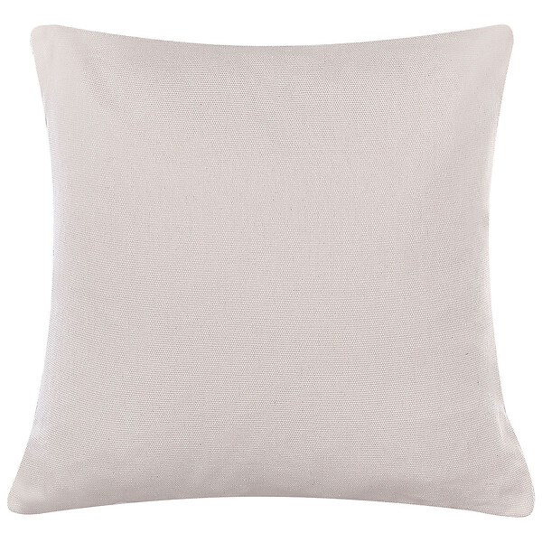 BELIANI - Lot de 2 coussins décoratifs FATSIA Coton 45 x 45 cm Taupe - large