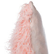 BELIANI - Lot de 2 coussins décoratifs DAISY Fourrure synthétique 45 x 45 cm Rose Unicolore - vignette