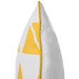 BELIANI - Lot de 2 coussins décoratifs PANSY 45 x 45 cm Jaune Motif géométrique - vignette